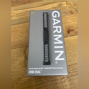 Garmin HRM-Dual chest heart rate monitor NWT